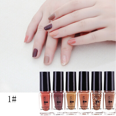 

Toponeto 6 Pcs Nail Polish Magic Mirror Effect Chrome Nail Art Polish Varnish