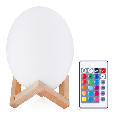 

3D Printing Dinosaur Egg Light Night Lamp with Remote Control Bedroom