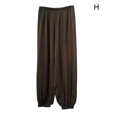 

Summer pantalones mujer And Breathable Harem Pants pantalon femme Loose Wild Harem Pants Home Harem Pants trousers women
