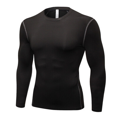 

YUERLIAN Sports Fitness Long Sleeve Quick Dry T-Shirt 1019 7029
