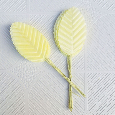 

FUNNYBUNNY 100pcs Silk Leaf Artificial Leaves DIY HOME Decorative Christmas Party decoration Bouquet Wreaths Wedding Decor