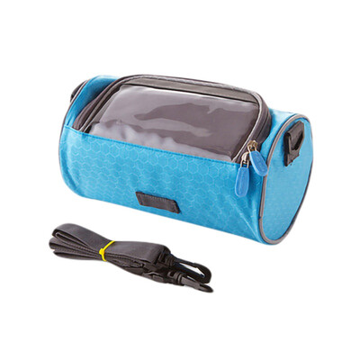 

New Hot Large Bicycle Bags Waterproof Mountain Road Bike Front Tube Phone Bag Touch Screen Pack Bag For Map Or Mobile Cell Phone