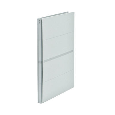 

Japan PLUS PLUS folder multi-layer paper folder board A4 paper retractable double hole file folder gray