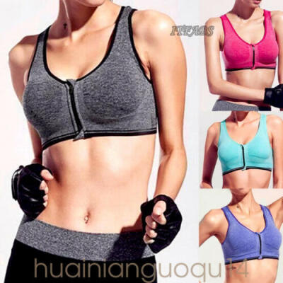 

Fashion Women Padded Sports Bra Top Vest Gym Fitness Ladies Yoga Running Jogging