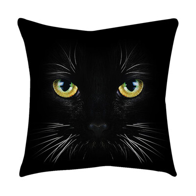 

〖Follure〗Rose Black Gold Cushion Cover Square Pillowcase Home Decoratio