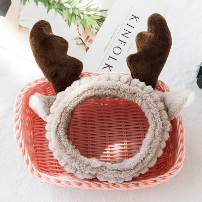 

Gobestart Cute Fluffy Velvet Harajuku Hairband Band Hair Antlers Ear Head Lovely Hair Band