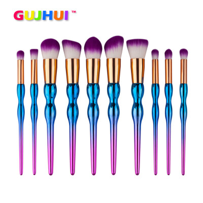 

〖Follure〗10PCS Make Up Foundation Eyebrow Eyeliner Blush Cosmetic Concealer Brushes