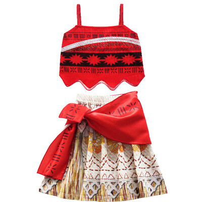 

Toddler Kids Baby Girl Cartoon Princess Skirt Sets Clothes Dress Up Outfits