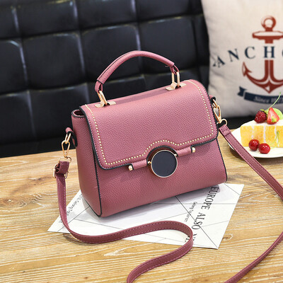 

Korean version of the tide handbag fashion simple handbags wild Messenger bag
