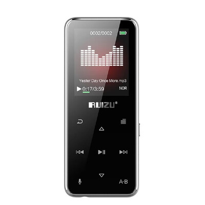 

RUIZU X16 8GB MP3 MP4 Digital Player 18 Inch Screen Bluetooth Speaker Music Player Lossless Audio & Video Player FM Radio Recordi