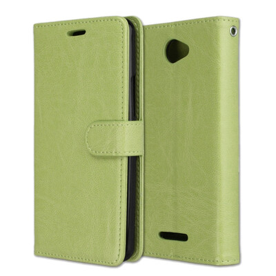 

BQ Aquaris X 3 Card Photo Frame Holster - Green