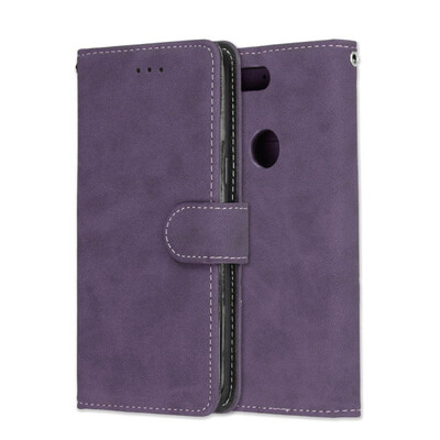 

MOONCASE One plus 5T retro matte 3 card holster - purple