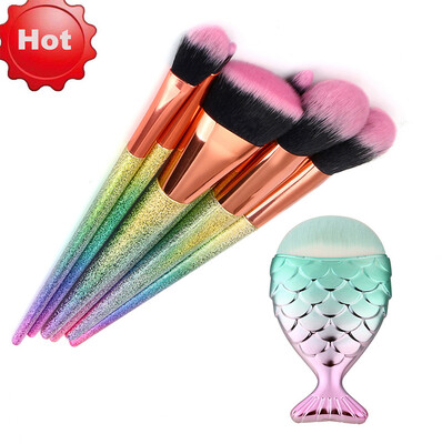 

〖Follure〗7PCS Make Up Foundation Eyebrow Eyeliner Blush Cosmetic Concealer Brushes