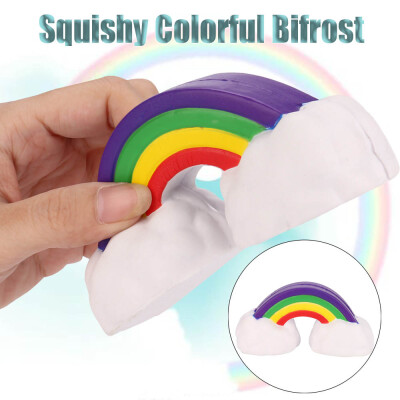 

YIWULAColorful Bifrost Cartoon Squishy Aroma Slow Rising Squeeze Toy Gift Fun