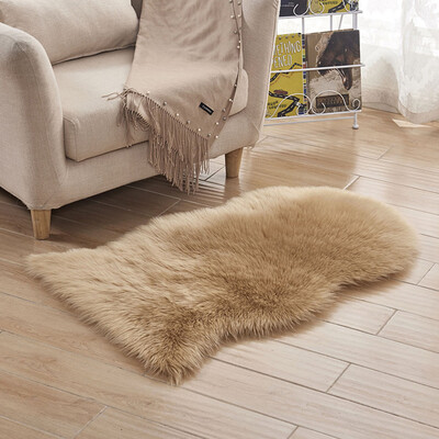 

Toponeto Rugs Non Slip Rug Mats Hairy Soft Fluffy Faux Fur Carpet Mat Home New
