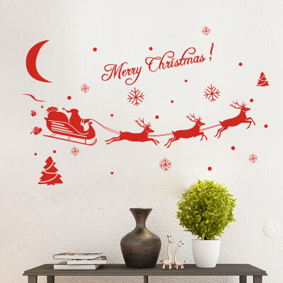 

〖Follure〗Christmas Decoration Decal Window Stickers Home Decor