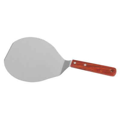 

Greensen Stainless Steel Pizza Shovel Lifter Cutter with Wooden Handle for Pastry Cake Cheese