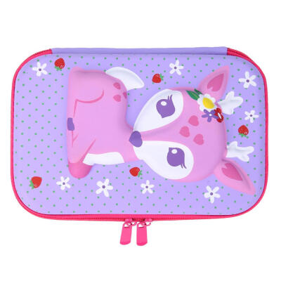 

Cute Sika Deer EVA Pencil Box Large Capacity Pencil Bag School Stationery