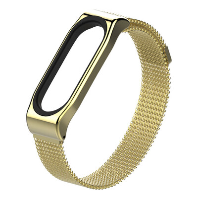 

〖Follure〗Magnetic Stainless Steel Watchband Replacement Bracelet Strap For Xiao Mi Band 3