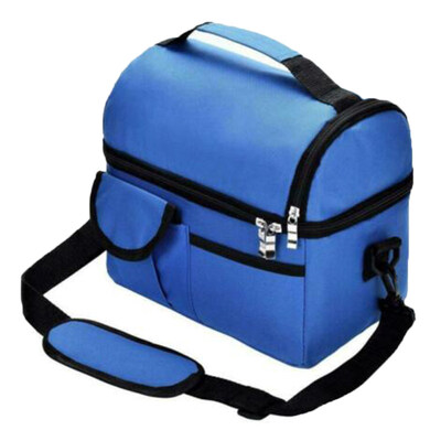 

Portable Thermal Insulated Lunch Bag Cooler Box Bento Pouch Storage Container