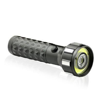 

Aluminum Alloy COB LED Flashlight Dual Light Sources Emergency Light Outdoor Camping Fishing Flashlight