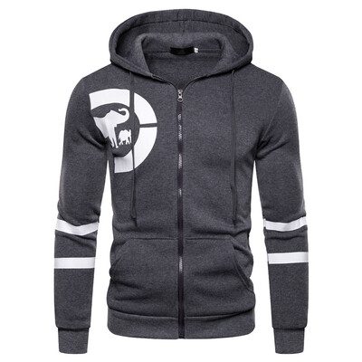

Toponeto Men Autumn Long Sleeve Patchwork Hoodie Hooded Sweatshirt Top Tee Outwear Blouse