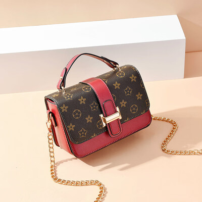 

Shangxin Womens Bag Korean Edition Chaozhou Single Shoulder Slant Bag Fashion Summer Ladies Hundred Chain Bag