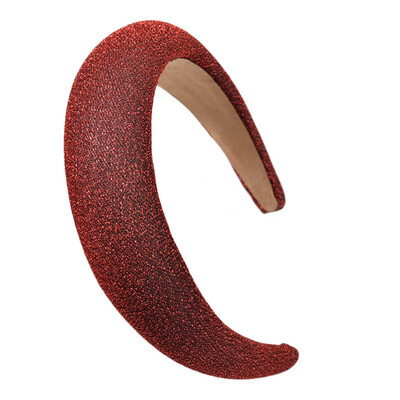

1Pc Women Girls Padded Wide Sponge Hair Hoop Velvet Headband Vintage Stretchy Girls Headpiece Hair Accessories