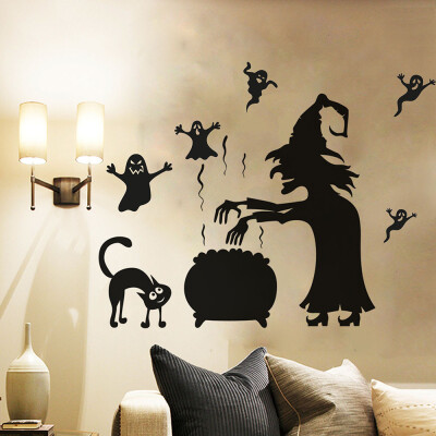 

〖Follure〗Happy Halloween Home Household Room Wall Sticker Mural Decor Decal Removable New