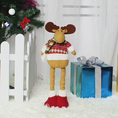 

〖Follure〗Christmas Ornament Cute Stretchable Dolls Adjustable Christmas Dolls Gift