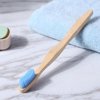 

Natural Bamboo Toothbrush Eco-Friendly Wooden Soft Bristle Toothbrushes