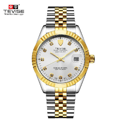 

TEVISE Men Brand Watch Fashion Luxury Wristwatch Waterproof Semi-automatic Mechanical Watch Luminous Sport Casual Watches