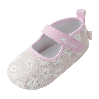 

Newborn Kids Baby Boys&Girls Shoes Letter Printed Anti-Slip Footwear Crib Shoes