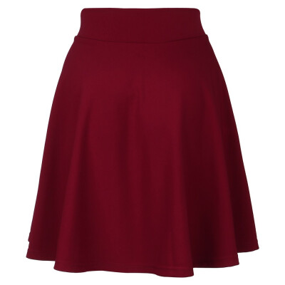 

Roseonmyhand Fashion Women Summer Solid Pleated Skirts Sexy High Waist Mini Short Skirts