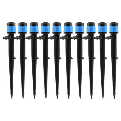 

10pcs 360° Irrigation Sprinkler Spray Dripper Garden Plants Watering Nozzle