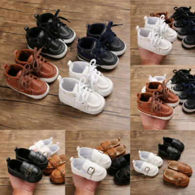 

Baby Kid Toddler Soft Sole Leather Anti-slip Shoes Infant Boy Girl Fashion Shoes