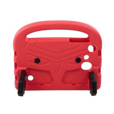 

Protective EVA Case for Samsung 7inch Tab Silicone Shockproof Handle Case Screen Protector for Kids Red