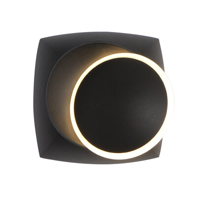 

Gobestart LED Wall Lamp 360Degree Rotation Simple Corridor Bedroom Aisle Round Night Light