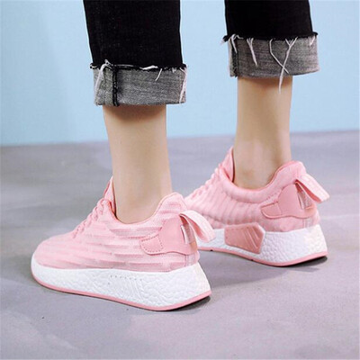 

New 2019 Women Breathable Tenis Feminino Lace Up Outdoor Casual Shoes Lightweight Woman Vulcanized Sneakers Women Shoes Y007