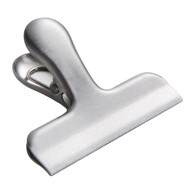 

Siaonvr Food Storage Stainless Steel Chip Bag Clips 3 inch width Durable