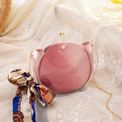 

Tailored Woman Trendy Mini Clear Jelly Shoulder Bags Ladies Leisure Party Hand Bags