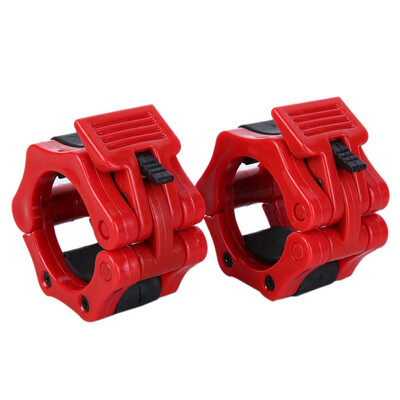 

New 1 Pair Crossfit Dumbbells Barbell Clamps Collars Lock Fitness Musculation Standard Spring Collars Weightlifting Dambil Gym
