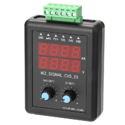 

4-20mA 0-10V Signal Generator 24V Current Voltage Transmitter Signal Source Constant Current Source with Display