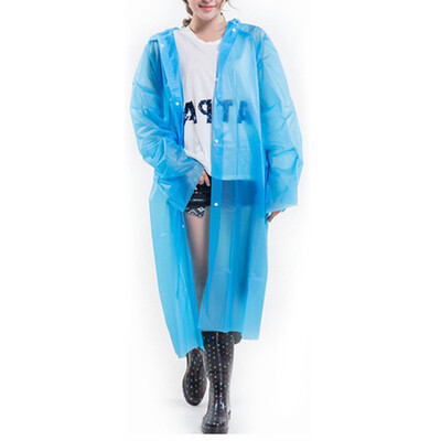 

UK Clear See Through Raincoat Transparent Festival Rain Coat Outdoor Camping Hot