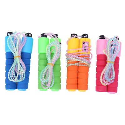 

Cotton Sponge Count Rope Skipping Fitness Outdoor SportingRandom Color