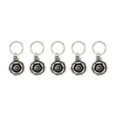 

Gobestart 20 DIY Hip-Hop Braid Hair Clip Women Fashion Silver Ring Hair Pin Accessory