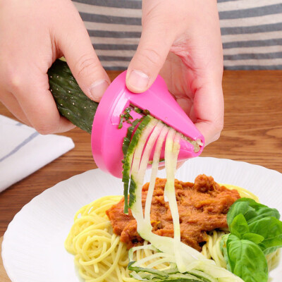 

Toponeto Kitchen Multi-Function Cutter Creative Spiral Wire Cutter Rotary Cutter Cut Vege