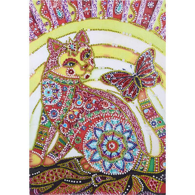 

5D DIY Special Shaped Diamond Painting Cat Cross Stitch Embroidery Mosaic