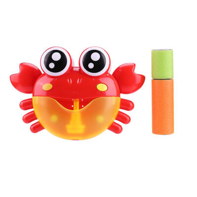 

Baby Bubble MachineWater Gun Crabs Music Bath Bubble Maker Swimming Toys