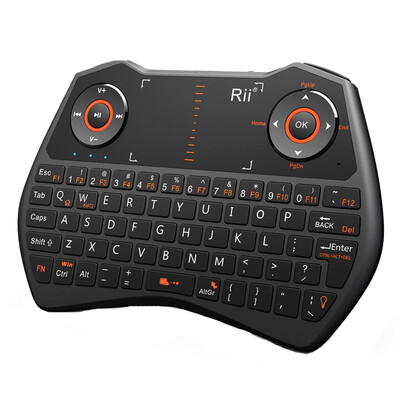 

Fly Air mouse Rii mini i28 Wireless mouse Keyboard Touchpad Audio Backlit Combo gaming Teclado for Andorid TVBox HTPC Tablet PC
